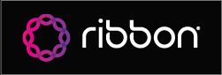 Ribbon Logo White