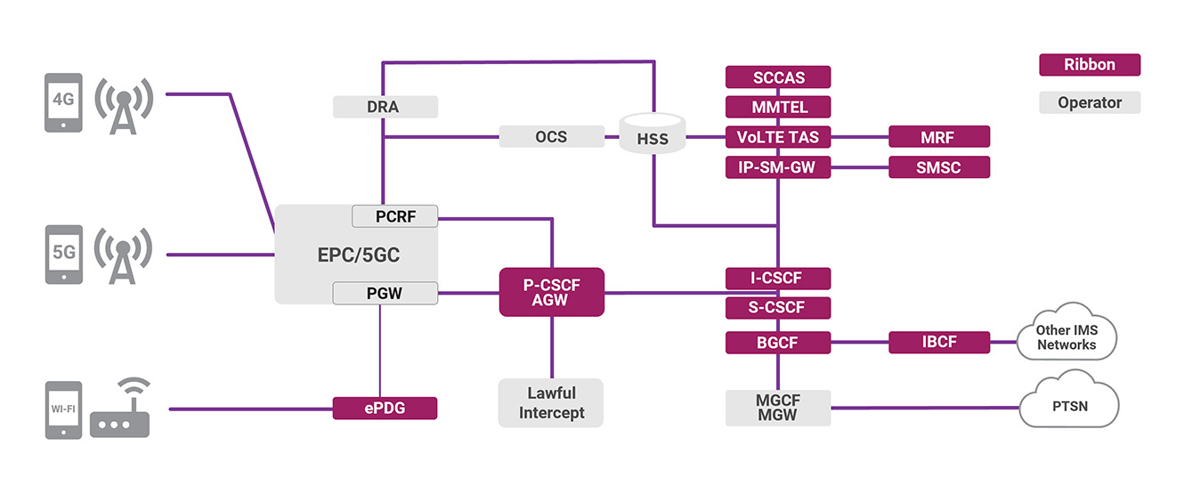 IMS for 4G & 5G Voice