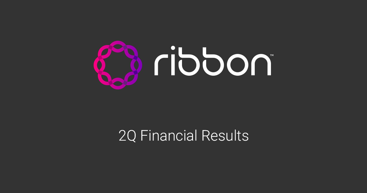 Ribbon Communications Inc. Releases Second Quarter 2018 Financial ...