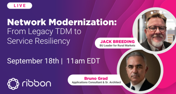 Network Modernization: From Legacy TDM to Service Resiliency