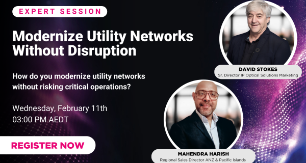 Webinar: Modernize Utility Networks Without Disruption