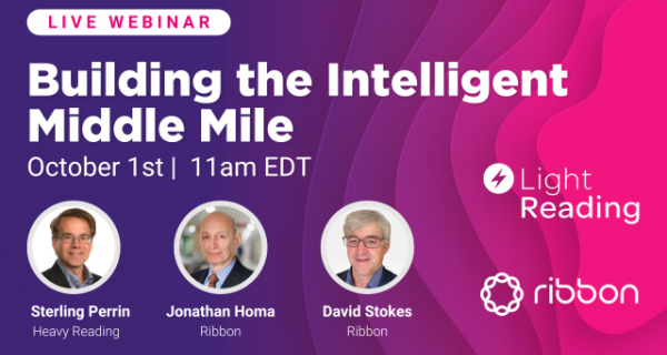 Webinar - Building the Intelligent Middle Mile